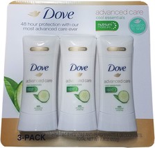 Dove Advanced Care Cool Essentials Antiperspirant, 2.6 Ounce (Pack of 3) - $31.99