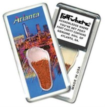 Atlanta FootWhere® Souvenir Magnet. Made in USA - £6.31 GBP