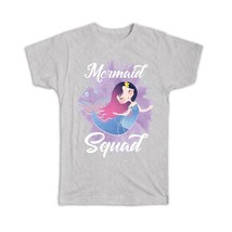 Mermaid Squad : Gift T-Shirt Trend For Girls Teens Party Gear Friends Sleepover - £19.65 GBP