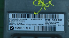 BMW Harman Becker Stereo Radio Audio Amp Amplifier 9290171 Model BE-B104 image 8