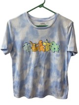 Pokemon T shirt Kids Size XL Blue Character - $3.62