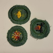 Vintage Girl Scouts Lot Of 3 Patches Badges Seamstress / My Home / Buttercup  - $17.81