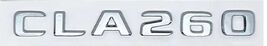 3D Letters CLA180 CLA200 CLA220 CLA250 CLA260 4Matic ABS Emblem for Merc... - $24.99