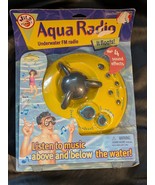 Wild Planet Aqua FM Radio Underwater Pool Above &amp; Below Water Music NEW - $26.72
