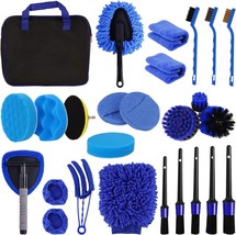 26pcs Car Detailing Brush Set Car Washing Kits with Detailing Brushes Ca... - £36.48 GBP