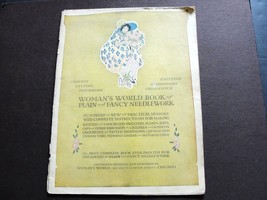 Women’s World Book of Plain in Fancy Needlework-Design in Crochet 1920 Magazine. - £27.40 GBP