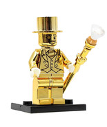 Mr Gold Limited Edition Chrome Golden Lego Compatible Minifigure Bricks ... - $10.65 CAD