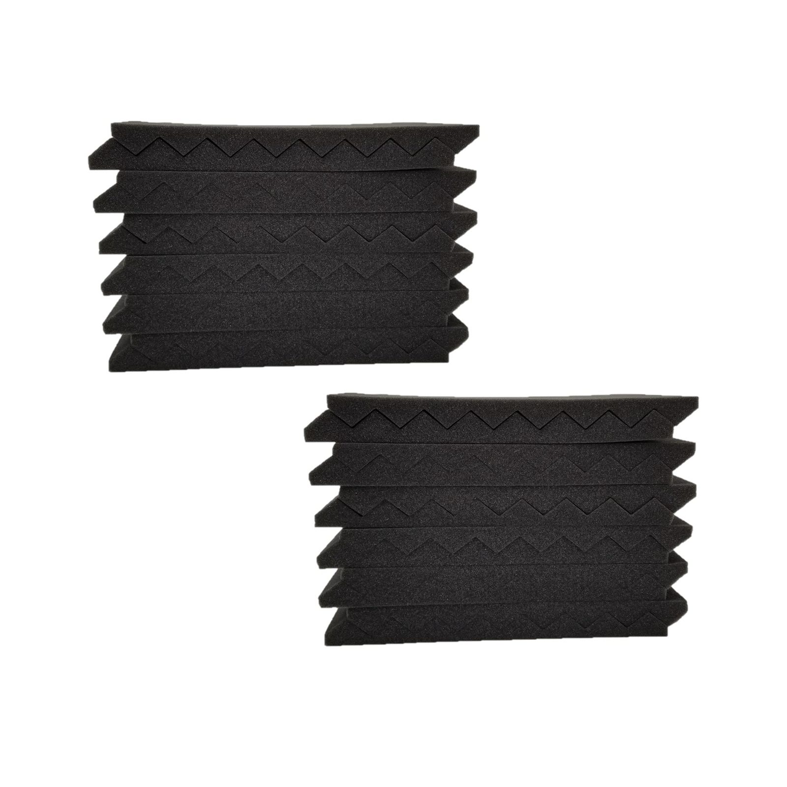 Bookishbunny 24 pks Acoustic Foam Panels Wedges Studio Sound Proofing Re... - $26.45