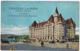 Postcard CNR Chateau Laurier Ottawa Ontario Canadian National Railways - £3.86 GBP