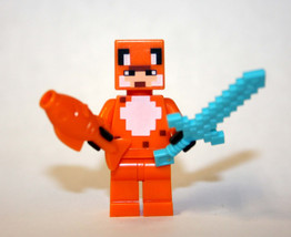 Toys Minecraft Fox Video game Minifigure Custom - £5.19 GBP