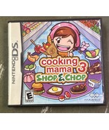 Cooking Mama 3: Shop &amp; Chop Nintendo DS in Case with Booklet - €14,37 EUR