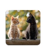 2 PCS Kittens Coasters - £11.71 GBP
