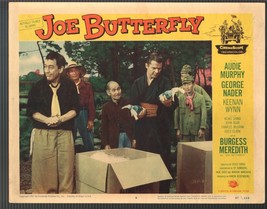 Joe Butterfly-Lobby Card-#6-1957-Audie Murphy-George Nader - £45.43 GBP