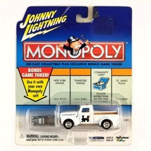 Die Cast Pickup Johnny Lightning Monopoly Reading Railroad White 1940 Ford Truck