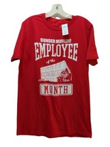 The Office Dundermifflin Inc Employee of the Month red Men&#39;s t shirt M M... - $17.66