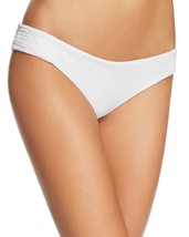 Tori Praver Swimwear Bethany Smocked Side Bikini bottom  L - $48.99