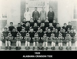 1920 ALABAMA CRIMSON TIDE 8x10 TEAM PHOTO PICTURE NCAA FOOTBALL - £3.89 GBP