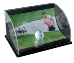 Collin Morikawa Autographed &quot;On The Green&quot; 8&quot; x 10&quot; Curve Display UDA - £421.39 GBP
