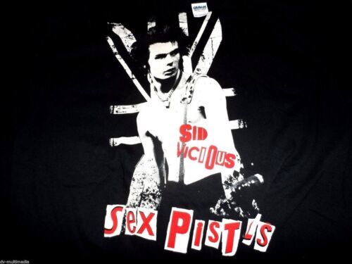 Primary image for Sid Vicious (Sex Pistols) - T-Shirt ~ Mai Indossato ~2XL