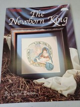 Leisure Arts The Newborn King Cross Stitch Leaflet Mary Jesus by Carol E... - £3.35 GBP