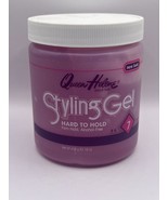 Queen Helene Styling Gel Hard To Hold #7 16 Ounce - 1 Tube - £25.53 GBP