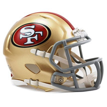San Francisco 49ers Riddell Replica Mini Speed Helmet - NFL - £30.83 GBP
