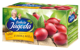 Grandma's Tea *Ceaiul Bunicii* ROSEHIP 20 Tea Bags Made in Poland - $5.99