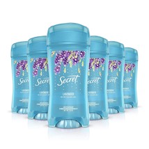 Secret Anti-Perspirant Deodorant Clear Gel Luxe Lavender 2.7 oz (Pack of 6) - £41.55 GBP