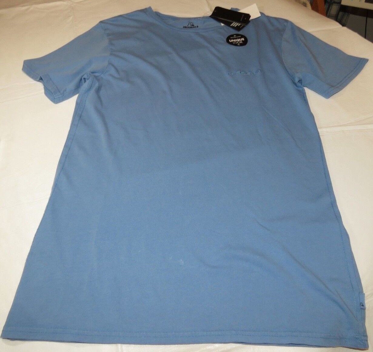 Mens Quiksilver Acid Sun TEE BLC0 Unique Look Long Fit Short Sleeve T Sh... - $23.16