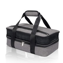 Insulated Casserole Carrier,Casserole Carriers For Hot Or Cold Food,Expandable C - £39.95 GBP