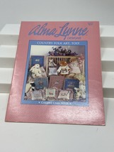 Country Folk Art Too! Cross Stitch | Alma Lynne ALX-51 Samplers Animals Booklet  - £6.20 GBP