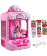 TingingYuli Claw Machine for Kids – Unicorn Candy Grabber with 20 Plush Toys - $94.99