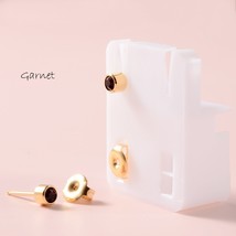 Gical steel sterile ear piercing 24k gold plated nickel free ear cartilage tragus studs thumb200