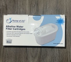 3 PC Alkaline Pitcher Filter Replacement Cartridge ULTRA Water Ionizer - $20.09