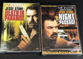 Jesse Stone Lot of 2 DVDs : Death In Paradise &amp; Night Passage NEW &amp; SEALED - £5.42 GBP