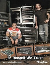 Sevendust John Connolly Clint Lowery 2005 Randall Guitar Amplifier ad print - $3.60