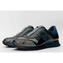 The Milano Snk Green Leather Men Sneaker image 2