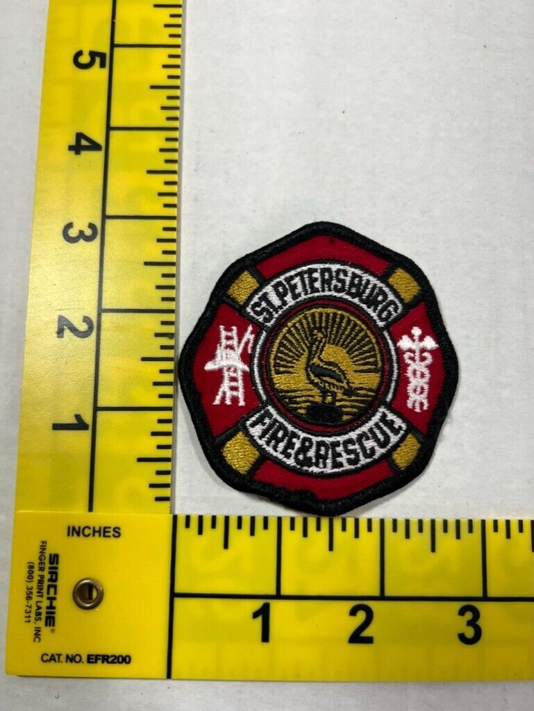 St. Petersburg Florida Fire &amp; Rescue Shoulder Patch - $14.85