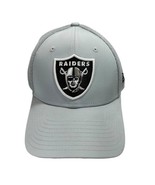 New Era Las Vegas Raiders 9Forty Adjustable Hat NFL Football Gray Mesh - $28.39