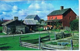 Ontario Postcard Toronto Black Creek Pioneer Village Settler&#39;s First House - $2.96