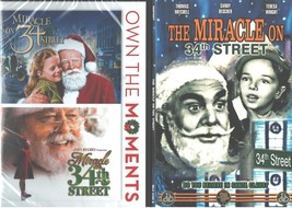 Miracle On 34th Street : Noël Triple Feature-Original-Tv Show-Remake-New DVD - £22.93 GBP