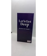 Let&#39;s Get Deep Game Questions For Couples Open Box - $150.53 MXN
