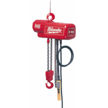 Milwaukee Tool 1-TON ELECTRIC 10 FT. LIFT HEIGHT CHAIN HOIST - $83,757.16 MXN