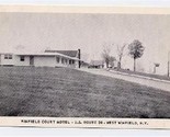 Winfield Court Motel Postcard West Winfield New York - $9.90