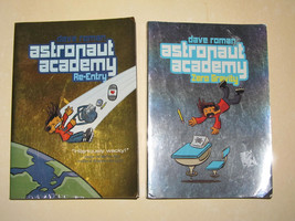 Pair of Graphic Novels in the Astronaut Academy Series by Dave Roman - £6.28 GBP