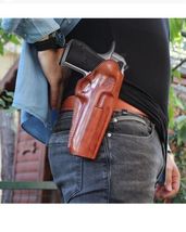 Fits Desert Eagle L5/L6 With Bottom And Top Rail 6”BBL Belt Holster #1089# RH image 5