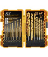 Set Of 21 Pilot-Point Drill Bits Coated In Titanium Nitride From Dewalt - $53.36 CAD