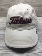 Titleist Hat Men&#39;s Golf Beige Baseball Cap USA Accent Golfing Adjustable... - $9.90