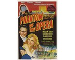 1943 The Phantom Of The Opera Movie Poster 11X17 Nelson Eddy Susanna Fos... - £9.16 GBP