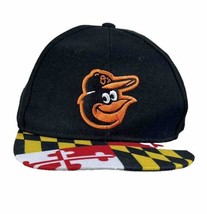 Baltimore Orioles  Maryland MD Flag Snapback DAP Hat MLB Baseball Cap - SGA - £12.05 GBP
